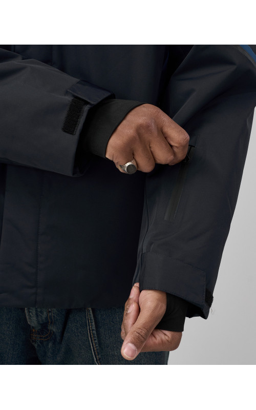 Мужская горнолыжная куртка, тёмно-синий, для зимних видов спорта в Тюмени