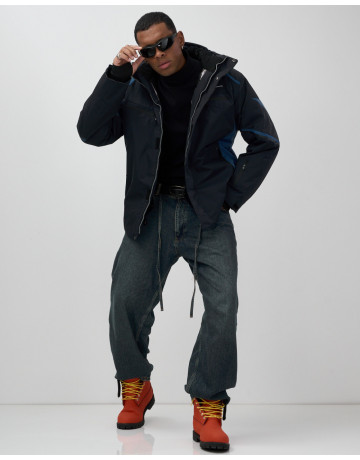 Мужская горнолыжная куртка, тёмно-синий, для зимних видов спорта в Тюмени