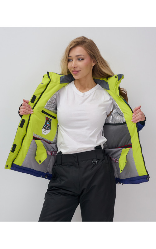 Куртка с полукомбинезоном для осени и зимы, размерный ряд 40–50.