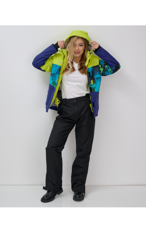 Куртка с полукомбинезоном для осени и зимы, размерный ряд 40–50.