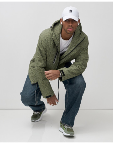 Мужская спортивная куртка весна-осень, цвет хаки, для активного отдыха в Тюмени