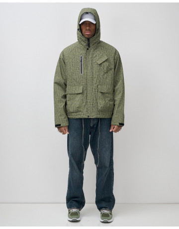 Мужская спортивная куртка весна-осень, цвет хаки, для активного отдыха в Тюмени