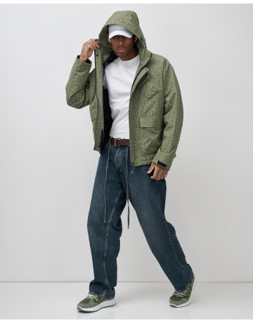 Мужская спортивная куртка весна-осень, цвет хаки, для активного отдыха в Тюмени