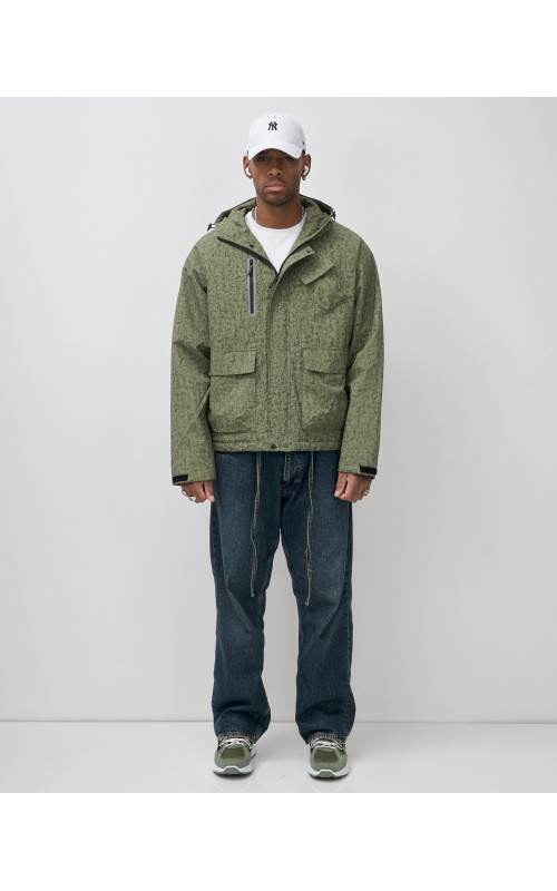 Мужская спортивная куртка весна-осень, цвет хаки, для активного отдыха в Тюмени