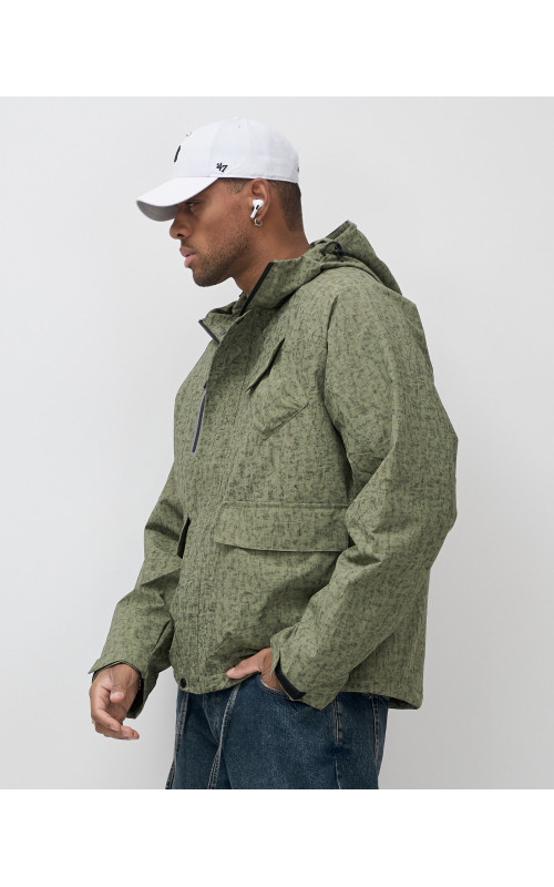 Мужская спортивная куртка весна-осень, цвет хаки, для активного отдыха в Тюмени