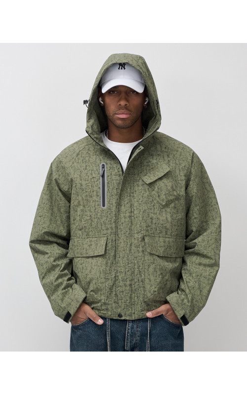 Мужская спортивная куртка весна-осень, цвет хаки, для активного отдыха в Тюмени