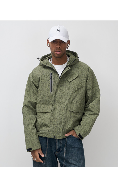 Мужская спортивная куртка весна-осень, цвет хаки, для активного отдыха в Тюмени