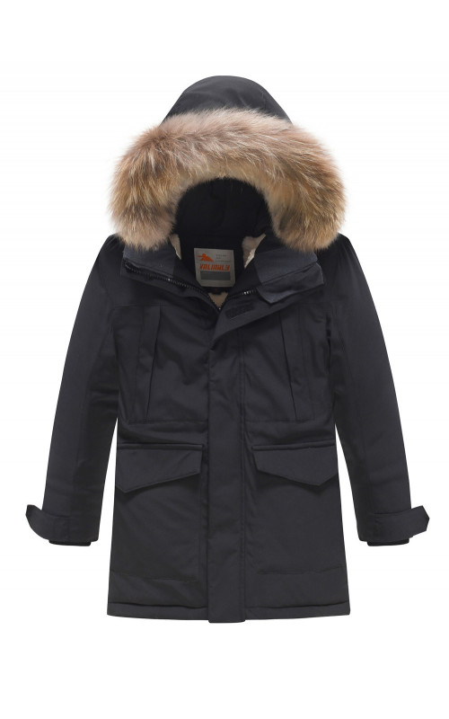 Зимняя парка для мальчика Valianly: стиль и защита в активном отдыхе