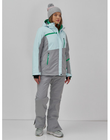 Женский горнолыжный костюм для комфорта и защиты в зимних видах спорта.