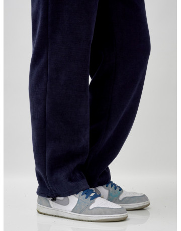 Мужской демисезонный спортивный костюм на флисе, тёмно-синий, для спорта. в Тюмени