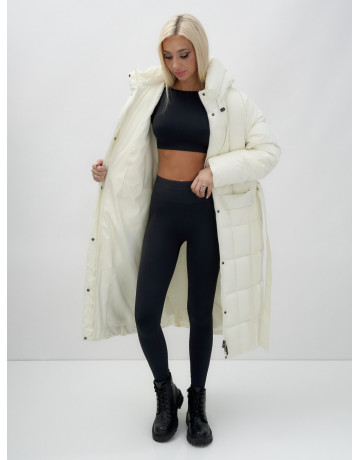 Длинный зимний пуховик для женщин