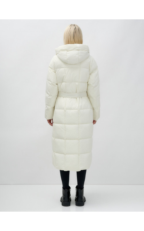 Длинный зимний пуховик для женщин