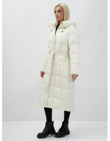 Длинный зимний пуховик для женщин