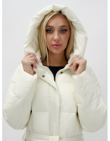 Длинный зимний пуховик для женщин