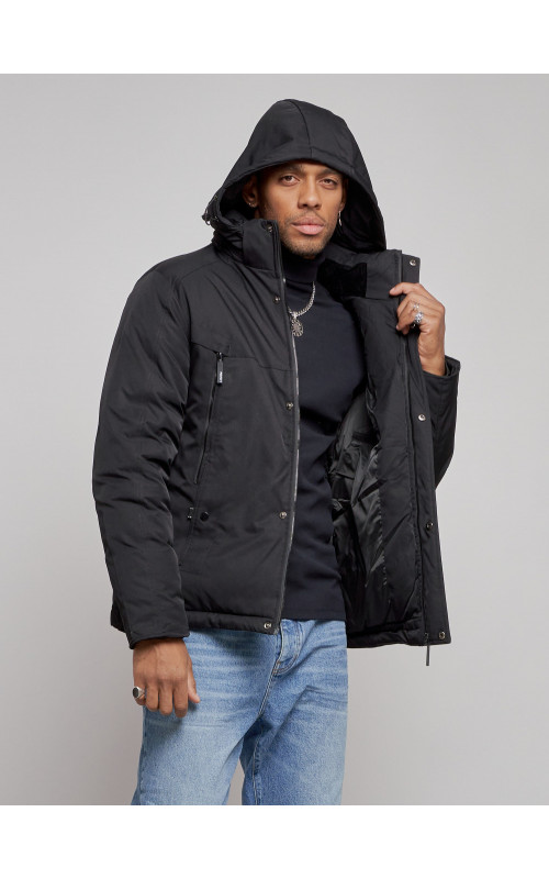 Спортивная зимняя куртка для больших размеров для активных мужчин.