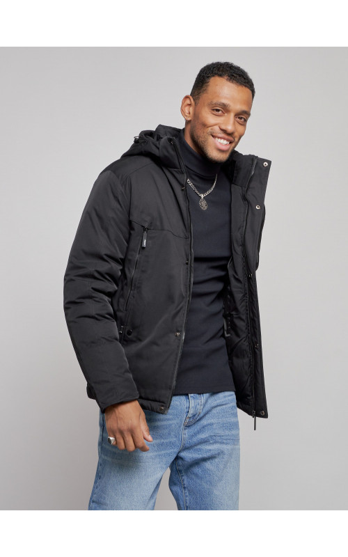 Спортивная зимняя куртка для больших размеров для активных мужчин.