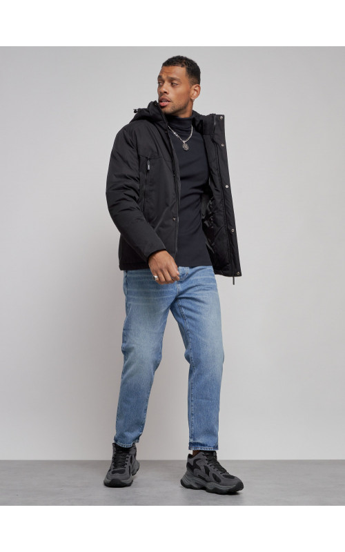 Спортивная зимняя куртка для больших размеров для активных мужчин.