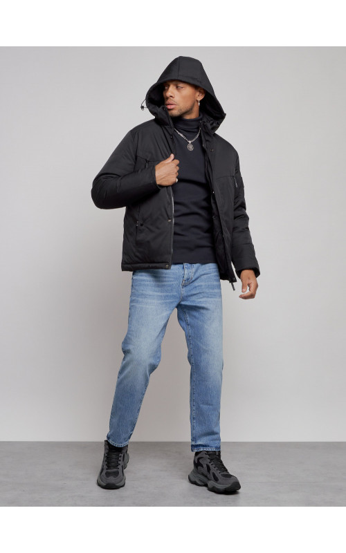 Спортивная зимняя куртка для больших размеров для активных мужчин.