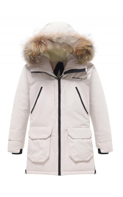 Парка для девочки-подростка, ветро- и водонепроницаемая