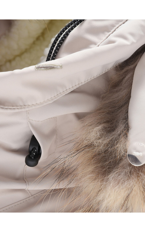 Парка для девочки-подростка, ветро- и водонепроницаемая