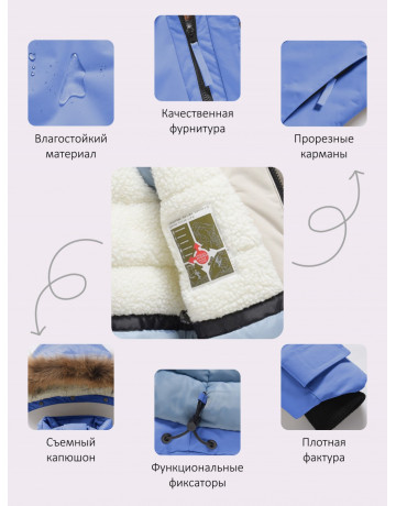 Зимняя парка для девочки-подростка, стильная и практичная.