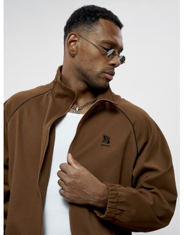 Спортивный костюм мужской оригинал, коричневый, для активного отдыха. в Тюмени