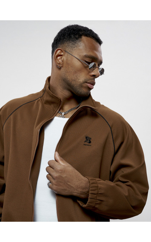 Спортивный костюм мужской оригинал, коричневый, для активного отдыха. в Тюмени