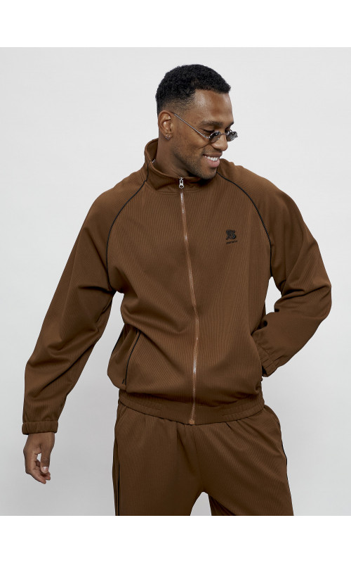 Спортивный костюм мужской оригинал, коричневый, для активного отдыха. в Тюмени