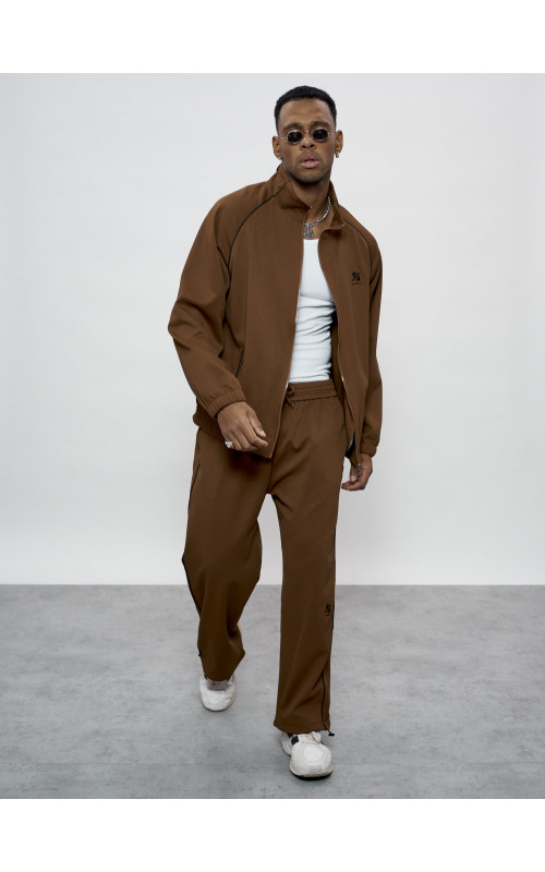 Спортивный костюм мужской оригинал, коричневый, для активного отдыха. в Тюмени