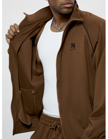 Спортивный костюм мужской оригинал, коричневый, для активного отдыха. в Тюмени