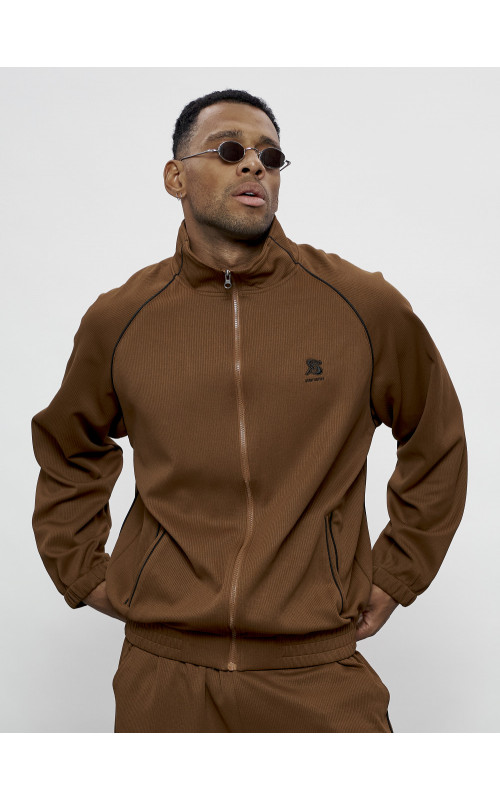 Спортивный костюм мужской оригинал, коричневый, для активного отдыха. в Тюмени