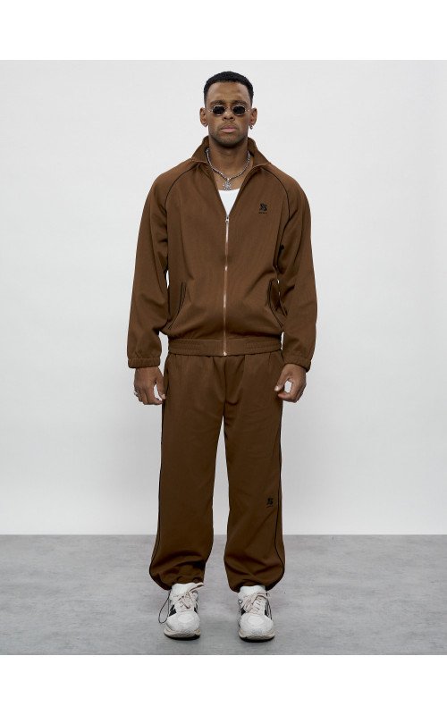 Спортивный костюм мужской оригинал, коричневый, для активного отдыха. в Тюмени