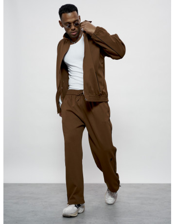 Спортивный костюм мужской оригинал, коричневый, для активного отдыха. в Тюмени