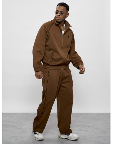 Спортивный костюм мужской оригинал, коричневый, для активного отдыха. в Тюмени