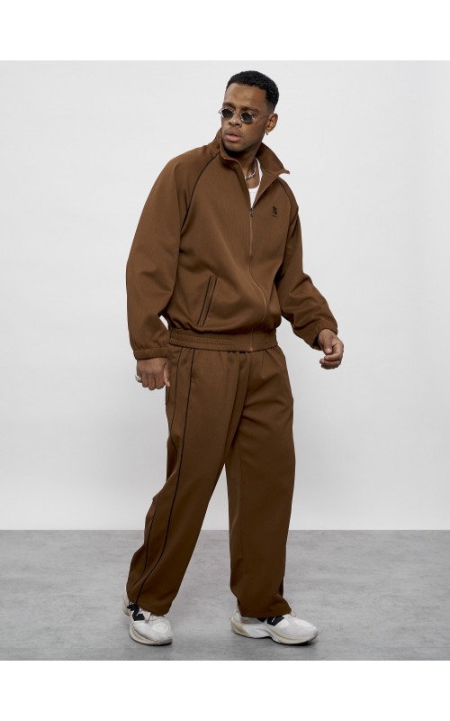 Спортивный костюм мужской оригинал, коричневый, для активного отдыха. в Тюмени