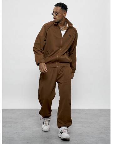 Спортивный костюм мужской оригинал, коричневый, для активного отдыха. в Тюмени