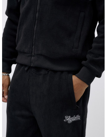 Мужской демисезонный спортивный костюм на флисе, чёрный, для спорта. в Тюмени