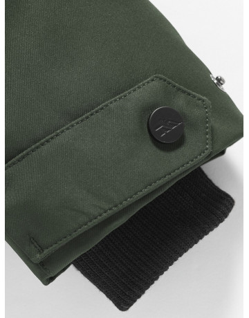 Тёплая парка для девочки с регулируемой посадкой.