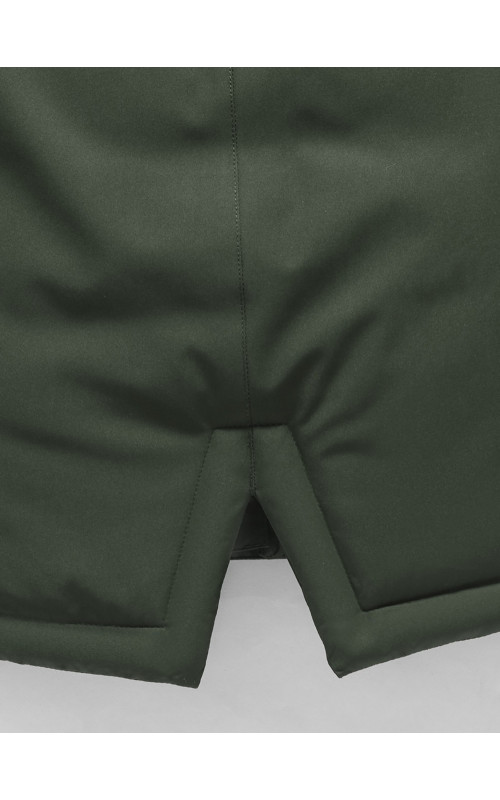 Тёплая парка для девочки с регулируемой посадкой.