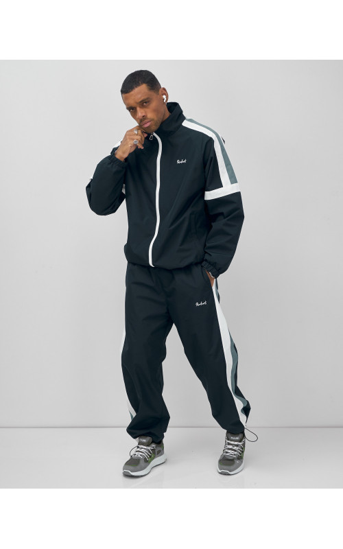 Мужской спортивный костюм темно-синий весна-лето для активного отдыха в Тюмени