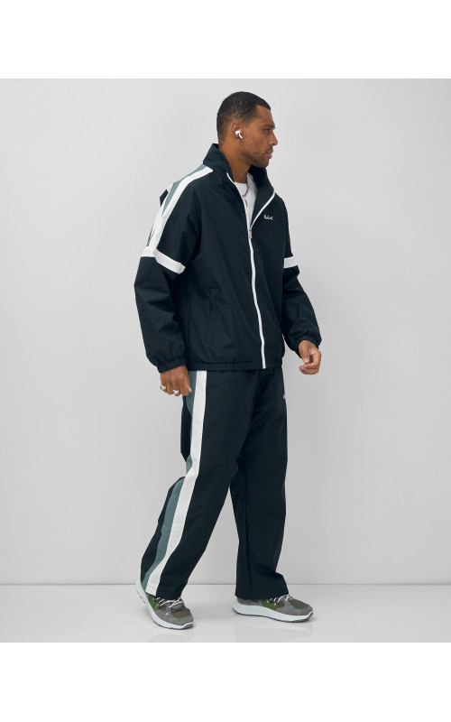 Мужской спортивный костюм темно-синий весна-лето для активного отдыха в Тюмени