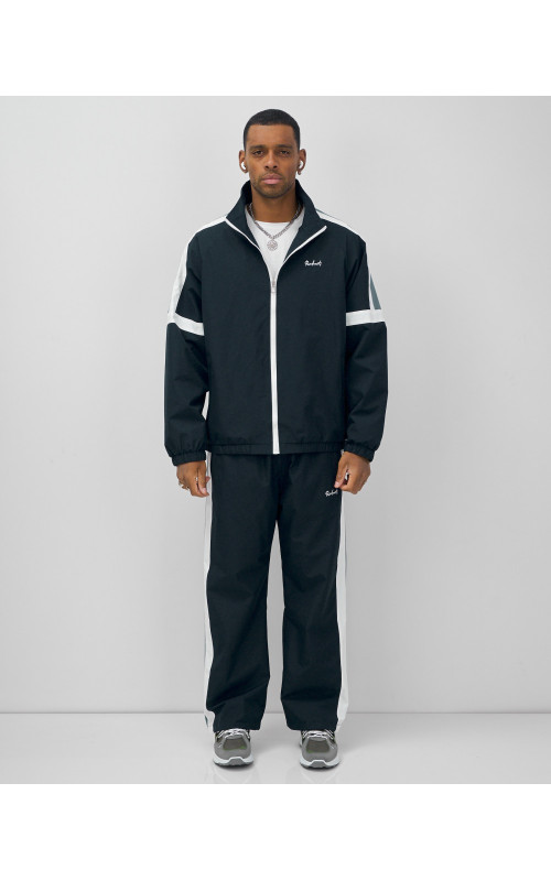 Мужской спортивный костюм темно-синий весна-лето для активного отдыха в Тюмени