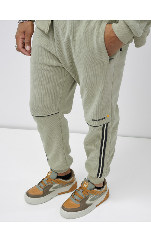 Мужской демисезонный спортивный костюм на флисе, светло-зелёный. в Тюмени