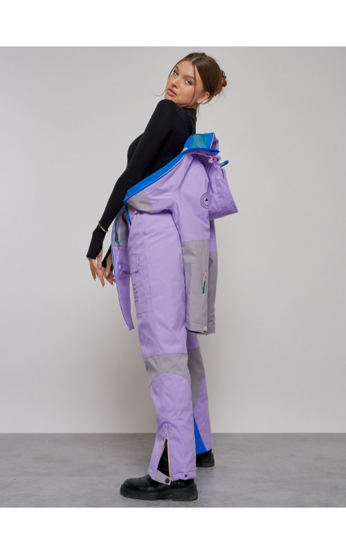 Зимний женский комбинезон для горнолыжного спорта