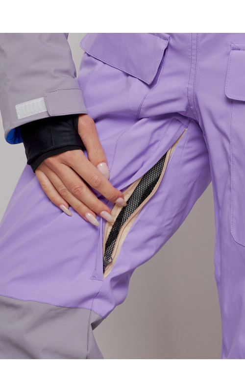 Зимний женский комбинезон для горнолыжного спорта