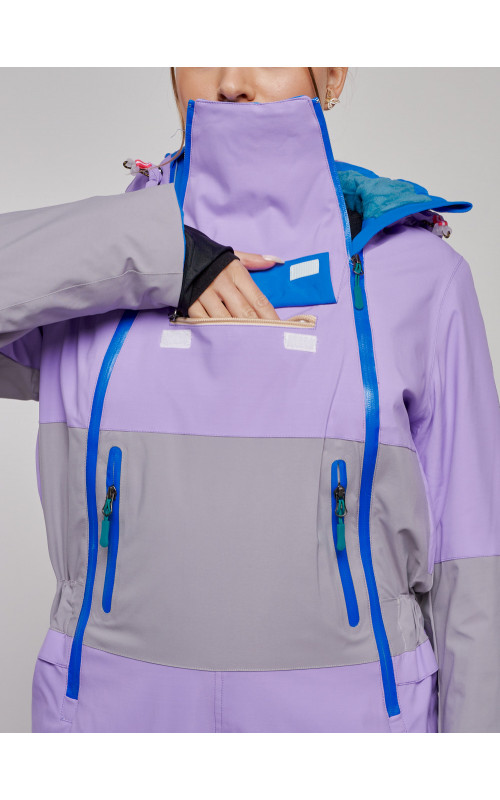 Зимний женский комбинезон для горнолыжного спорта