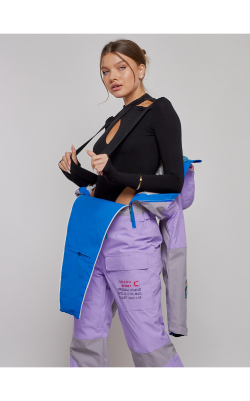 Зимний женский комбинезон для горнолыжного спорта