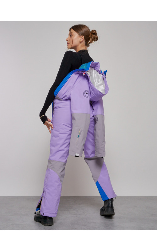 Зимний женский комбинезон для горнолыжного спорта