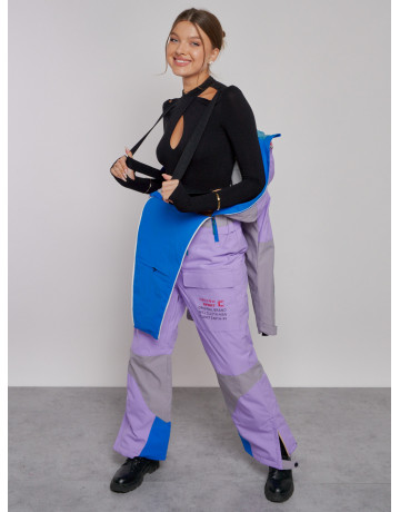 Зимний женский комбинезон для горнолыжного спорта