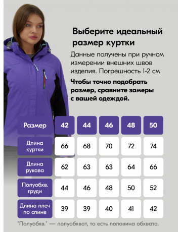 Женский зимний горнолыжный костюм для активного отдыха.